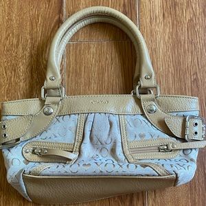 brown xoxo bag